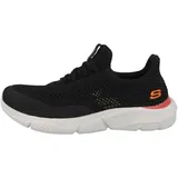 Orange Weiße Turnschuhe ohne Schnürsenkel image