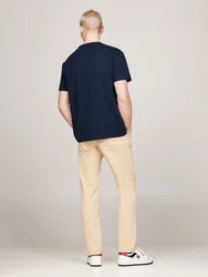 Tommy Jeans T-Shirt TJM REG RWB CREST FLAG TEE marine/gold