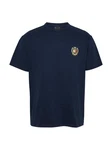 Tommy Jeans T-Shirt TJM REG RWB CREST FLAG TEE marine/gold
