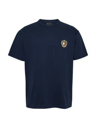 T-Shirt TJM REG RWB CREST FLAG TEE EXT besticktes Markenlogo auf Brusthhe