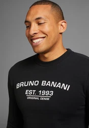 Bruno Banani Sweatshirt mit Logoprint Schwarz/Beige/Bordeaux/Dunkelrot