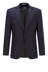 BOSS Sakko H-Huge-B1 Hellblau/Dunkelblau