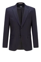 BOSS Sakko H-Huge-B1 Hellblau/Dunkelblau