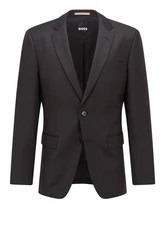 BOSS Sakko H-Huge-B1 Dunkelgrau/Dunkelbraun/Hellblau/Grau/Schwarz/Braun