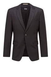 BOSS Sakko H-Huge-B1 Dunkelgrau/Dunkelbraun/Hellblau/Grau/Schwarz/Braun