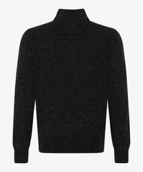 Brax Strickpullover Style STEFFEN grau (hellgrau)/Dunkelgrau