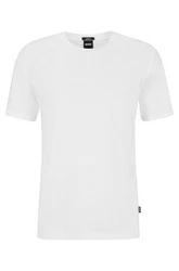 BOSS T-Shirt Tessler Weiß/Creme/Grau