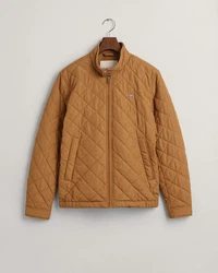 Gant Outdoorjacke QUILTED WINDCHEATER Braun/Beige