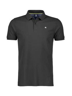 LERROS Poloshirt Dunkelgrau/Grau LERROS Poloshirt Dunkelgrau/Grau