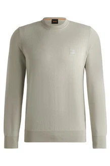 BOSS ORANGE Strickpullover Kanovano beige