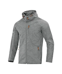 Jako Softshelljacke Light Hellgrau/Grau/Dunkelgrau