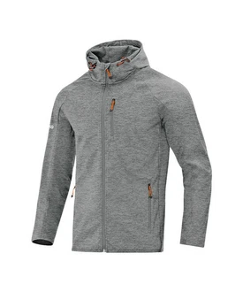 Jako Softshelljacke Light Hellgrau/Grau/Dunkelgrau