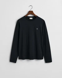 GANT Shirt 'Shield' Schwarz/Dunkelgrau/Dunkelblau/Blau