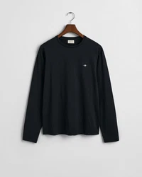 GANT Shirt 'Shield' Schwarz/Dunkelgrau/Dunkelblau/Blau