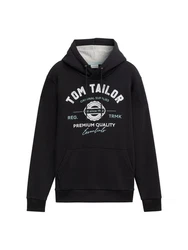 TOM TAILOR Sweatshirt Langarmshirt Schwarz/Gelb/Braun/Blau