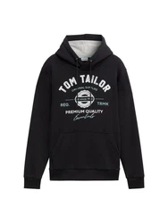 TOM TAILOR Sweatshirt Langarmshirt Schwarz/Gelb/Braun/Blau