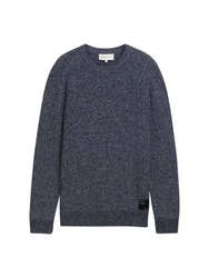 TOM TAILOR Denim Strickpullover Regular Fit Melange
