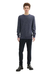 TOM TAILOR Denim Strickpullover Regular Fit Melange