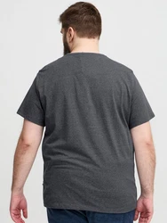 Blend T-Shirt BHBT-Shirt Dunkelgrau/Grau/Dunkelblau