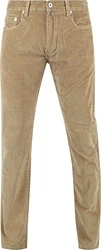 Pierre Cardin Stoffhose Tapered-Fit Lyon Khaki/Beige/Braun