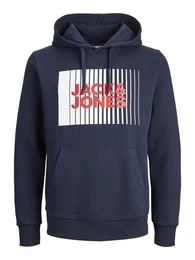 Sweatshirt Kapuzenpullover mit Logo - Regular Fit