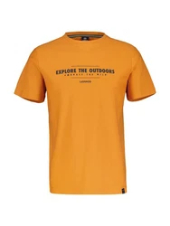 LERROS Kurzarmshirt T-Shirt Outdoors Orange/Gelb