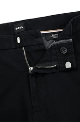 BOSS Hose 'Kaito1' Dunkelblau/Schwarz/Blau