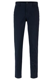BOSS Hose 'Kaito1' Dunkelblau/Blau
