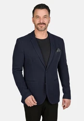 Calamar Sakko Regular Fit Dunkelblau/Hellblau/Blau