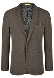 Calamar Sakko Regular Fit Grau/Khaki/Braun