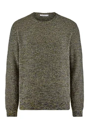 Strickpullover aus reiner Bio-Baumwolle mit Schurwolle (1-tlg)