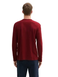 TOM TAILOR Shirt Dunkelrot/Bordeaux/Rot
