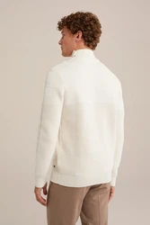 WE Fashion Sweater Creme/Weiß