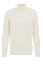 WE Fashion Sweater Creme/Weiß