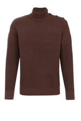 WE Fashion Sweater Dunkelrot/Braun/Bordeaux/Dunkelbraun