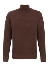 WE Fashion Sweater Dunkelrot/Braun/Bordeaux/Dunkelbraun