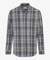 Brax Hemd Style DANIEL Khaki