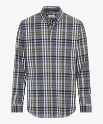 Brax Hemd Style DANIEL Khaki