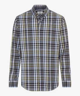 Brax Hemd Style DANIEL Khaki