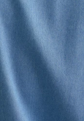 seidensticker Langarmhemd Regular-Fit Jeanshemd Dunkelblau/Blau/Hellblau