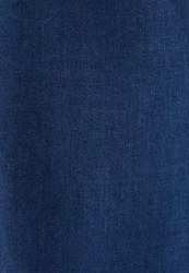 seidensticker Langarmhemd Regular-Fit Jeanshemd Jeansblau