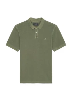 Marc O'Polo DENIM Poloshirt Regular Fit Dunkelgrün/Grün