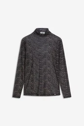 Kurzarmhemd Mesh-Shirt mit Zebra-Print Cimia - Slim Fit