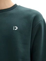 TOM TAILOR Denim Sweatshirt  Dunkelgrün/Grün