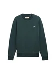 TOM TAILOR Denim Sweatshirt  Dunkelgrün/Grün
