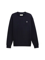 TOM TAILOR Denim Sweatshirt  Khaki/Dunkelblau/Beige