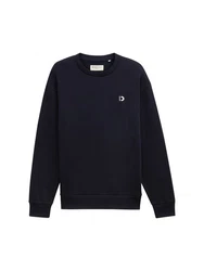 TOM TAILOR Denim Sweatshirt  Khaki/Dunkelblau/Beige