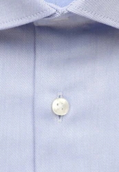Seidensticker Businesshemd Shaped Kentkragen Uni Hellblau/Dunkelblau/Blau