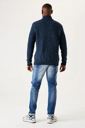 Garcia Strickpullover Dunkelblau/Hellblau/Blau