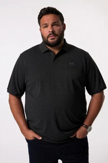 Men Plus Poloshirt Bauchfit Basic Piqu Halbarm Men Plus Poloshirt Bauchfit Basic Piqu Halbarm